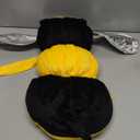 Spooktacular Creations Pet Dog Bee Costume with 3D Bee Hat, Silver Wings for Halloween Dress-up Party, Role Play, Carnival Cosplay, Holiday Decorations Clothes (X-Large)