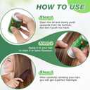 Hair Wax Stick for Strong Hold & Flyaway Control - Edge Control Slick Back & Frizz-Free Styling Gel for Women, Men, Teen Girls & Kids - Natural Beeswax Smoothing Stick Wax for All Hair Types (2.7 Oz)