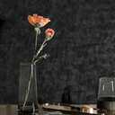 CiCiwind Peel and Stick Wallpaper 393.7”×15.7” Black Embossed Contact Paper Modern Textured Self Adhesive Removable Wallpapers Easy to Install Decoral Home
