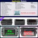 5GWiFi Car Radio for Chevrolet Silverado 1500 GMC Sierra 1500 2007-2013, Yukon Tahoe 2007-2014, Acadia 2007-2012, Savana Equinox 8inch Touch Screen Stereo, Carplay Android Auto GPS Camera