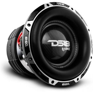 DS18 HOOL-X12.4DHE Hooligan 12" High Excursion Car Subwoofer 4000 Watts RMS 4" Dvc 4-Ohm, SPL Car Subwoofer, Competition Grade