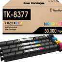 MasaiMara TK-8377 TK8377 High Capacity Compatible Toner Cartridges Replacement for Kyocera TASKalfa 3554ci Printer (Black TK-8377K , Cyan TK-8377C , Magenta TK-8377M , Yellow TK-8377Y , 4-Pack)