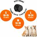 Dog Ear Muffs for Noise Protection - Anti-Anxiety Relief Calming Hoodie, ThunderShirt Alternative for Thunder & Fireworks, Water-Resistant & Warm Winter Dog Headwrap (Small)