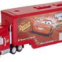 Disney Pixar Store | Cars Movie Toy Truck Rust-Eze Car Carrier with Additional Characters included Portable Toy Kids Gift