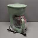 MUELLER HOME 12-Cup Drip Green Coffee Maker, Borosilicate Carafe, Auto-Off, Reusable Filter, Anti-Drip, Keep-Warm Function, Clear Water Level Window, Green Kitchen Accessories & Décor