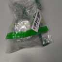 Dreyoo Shower Faucet Handle Replacement for H71, Shower Handle Compatible with Delta Faucet Single Handle Tub Faucets, Shower Knob with Button and Screw, Clear Acrylic