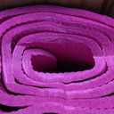 Gaiam Essentials 2/5" Thick (10mm) Yoga & Pilates, Fitness & Exercise Mat with Easy-Cinch Carrier Strap Cusion Support For Fitness and Gym Workouts