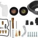 Carburetor Rebuild Repair Kit for Arctic Cat 300 350 366 400 500 650 Auto Carb Kawasaki VN800A Vulcan
