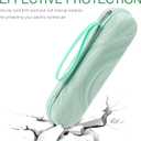 TOCCOOL Electric Toothbrush Case, Carrier Bag for Travelling, Portable Toothbrush Carrying Case Holder Compatible with AquaSonic, Sumkyle, Oral-B iO Series, Philips Sonicare. (Green)