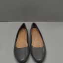 Hash Bubbie Women's Flats Shoes Ballet Flats Dress Shoes Comfortable PU Leather Slip on Shoes for Women (5, Black)