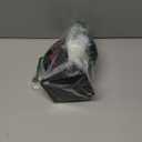 POWERTEC 6 Inch Caster Wheels, Heavy Duty Fixed Plate Casters with Rubber Knobby Tread for Workbench, Dolly, Cart, Trolley, Wagon, Toolbox and Chicken Coop, Large Rubber Castor Wheels, 1PK (17052V)