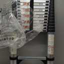 Little Giant Ladders, Velocity with Wheels, M17, 17 Ft, Multi-Position Ladder, Aluminum, Type 1A, 300 lbs Weight Rating, (15417-001)