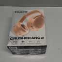 Skullcandy Crusher ANC 2 Wireless Over-Ear Bluetooth Headphones with Multi-Sensory Bass, Active Noise Cancelling, Up to 60 Hours Battery, Microphone for iPhone Android - Primer