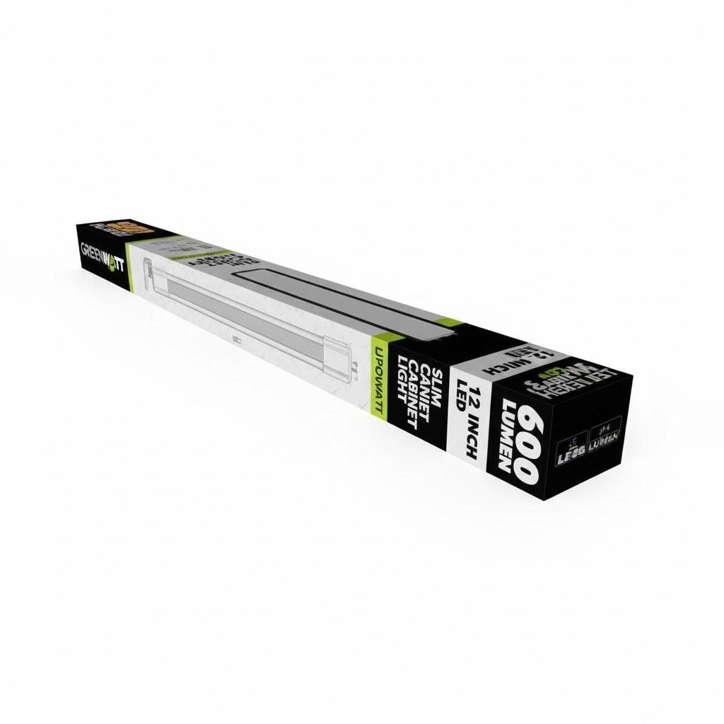GREEN WATT 12 INCH SLIM UNDER CABINET LIGHT