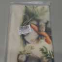 AOFANGGO Easter Pillow Cover 12X20 Inch Bunnies Eatting Carrots Rabbits Decorations Holiday Farmhouse Decorative Spring Pillow Case for Home Sofa Couch
