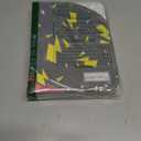 Trading Card Binder 4 Pocket,400 Pocket Card Collection Binder with 50 Removable Sleeves,PU Waterproof Top Card Book,3-Ring Zipper Collectible Trading Card Album for MTG/TCG/Card Holder Gift(Black) (Small)