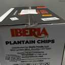 Iberia Lightly Salted Green Plantain Chips, Crunchy Savory Snack Made from Real Green Plantains, Simple Ingredients, Gluten Free, Non GMO, 5 oz Bags (Pack of 12) (EXP 08/28/26)