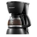 Elite Gourmet EHC4128 Automatic 4-Cup Brew & Drip Coffee Maker with Pause N Serve, Glass Carafe, Reusable Filter, On/Off Switch, Keep Warm, Water Level Indicator, Black