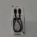 GE home electrical GE 4K HDMI Cable, 3 ft. HDMI 2.0 High Speed 18 Gbps with Ethernet, 4K 60Hz, 1440p 1080p 120Hz, HDR, for HDTV, Streaming, Blu-ray, Gaming, PS4 Pro PS5 Xbox, 34474