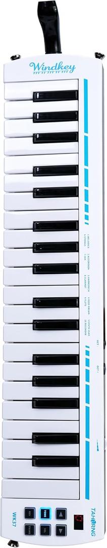 Windkey Electronic Melodica, Breath Control MIDI Keyboard Controller, Compact