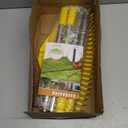 Leaf Rake - 16.5" Wide Nylon Plastic Head,65" Adjustable Handle, Heavy Duty for Leaves, Grass, Pine Needle, Mulch, Small Debris, Lawn-Friendly Tines, Lightweight for Women, Seniors & Kids