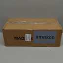 Utility Slim Storage Cart with Wheels, 4 Tier Small Rolling Cart with Wood Top, Metal Kitchen Bathroom Laundry Room Organization Trolley with Handle for Narrow Space  Black (7.1 inch wide)