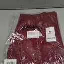 Dagacci Medical Uniform Women and Men Unisex Medical Scrubs Pants X-Small Burgundy