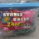 24 Pack Stress Balls, Squishy Balls, Squeeze Balls for Adults