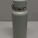 Hydro Flask Water Bottle - Insulated Stainless Steel - Wide Mouth Flex Straw Lid, Non Spill, Leakproof and Refillable in 32 Oz Tonal Agave