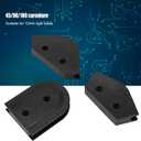 3PcsTube Bending Kit, 12mm OD 45/90 / 180 Water Cooling Bending Kit, Degree Acrylic Hard Rigid Tube Bender Mould Tool Kits, Suitable For 12mm Rigid Tubes