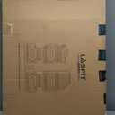 LASFIT Floor Mats for Ford F-150 2015-2026 | F150 Lightning 2022-2025 SuperCrew (Rear w/o Fold Flat Storage) Carpet Floor All Weather Protector TPE Truck Liners- 1st & 2nd Row, 3pcs Black