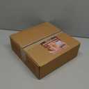 SHOWIN Thick Candle Jars for Making Candles 16 Pcs, 7 OZ Empty Jars with Wood Lids for Candle Making, Sample Container, Frosted White