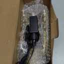 DG-Direct Christmas Tree Topper Lighted with 6 Projected Patterns, Led Rotating Magic Snowflake, 3D Hollow Glitter Lighted Silver Snow Tree Topper for Christmas Tree Decorations, Gold