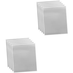 10sheets Scratch of Silver Scratch Off Stickers for Fun Surprise Cards for Birthdays Weddings Office Events and Classroom Rewards