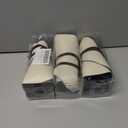 3 x ZOORON Sun Visor Hats for Women Men Wide Brim Sun Hats Women Men Adjustable Ponytail Sun Hats Foldable UPF 50+ (1pack-light Grey)