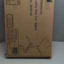 Seville Classics WEB162 Mobile Laptop Computer Desk Cart Height-Adjustable from 20.5" to 33", Slim, Walnut (16"D x 24"W x 33"H)