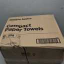 Amazon Basics Compact Paper Towel 200 sheets 12 ct