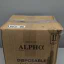 Alpha Living 12 Pack - Disposable Chafing Dish Buffet Set, Welded Body Food Warmers for Parties, 2hr Fuel Cans Complete Set, Half Size Pans, Warming Trays