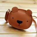 Bear Backpack Winter Child Girls Cute Boy Fashion Cross Body Messenger Mini Leat 3pack