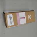 Insulated Water Bottle with Straw - Encool Stainless Steel Water Bottle with Push Button Lid, Leak-Proof & BPA-Free, Keeps Cold for 24 Hours for Sports, Travel, Gym (18 oz, Lily-Red)