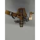 Orbit 55032 1/2" BRS Sprinkler Head, Connection, Silver and Gold
