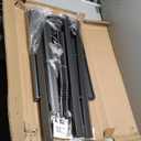 3 Tier Garage Storage Shelves,Heavy-Duty Unit with Wheels,Easy to Assemble Adjustable Metal Garage Shelving for Kitchen Warehouse Tool Room(Size:60cmX40cmX80cm)