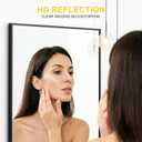 Bathroom Mirror for Wall, 2 Pack 20"x30" Black Vanity Mirror with Metal Frame for Over Sink, Bathroom, Bedroom, Living Room, Entryway