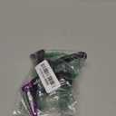 2Pcs 2 Fingers Bicycle Brake Levers for Mechanical and Linear-Pull Brakes, Aluminum Alloy Adjustable Small Hand V Brake Levers, Colored Children Bicycle Accessories(Purple)