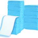 Disposable Changing Pad Pack of 50 Baby Incontinence Pad Diaper Changing Pads UnderPads Ultra Soft Super Absorbent Waterproof Mat 13 x18 in