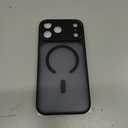 Magnetic for iPhone 17 Pro Max Case with Integrated Camera Protection, [Seamless Work with Magsafe] [Military Grade Shockproof] [Covered Camera Control Button] Case for iPhone 17 Pro Max 6.9'', Black