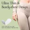 Inertia The Prism Red Panty Liner 100% Organic Cotton Cover-to-Core Korean Panty Liner, Ultra Thin & No Wings | Hypoallergenic, Quick Absorption, Chlorine-Free & Fragrance-Free (Pack of 1)