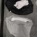 Eomenie Womens Halter Tankini Bathing Suit Ruched Tummy Control Two Piece Swimsuit with Bottom (XL, Black)