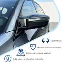 Real Carbon Fiber Side Mirror Cover Compatible ,Size: G20 G30 G32 G11