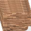 Flutesan 24 Pcs Miniature Dollhouse Wallpaper and Flooring Peel and Stick Mini DIY Self Adhesive Dollhouse Accessories 8.27 x 11.69 Inch (Classic Style)